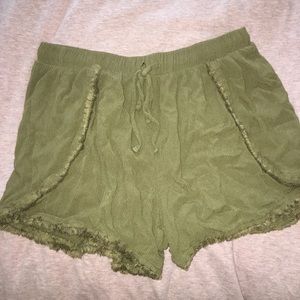 Army Green Shorts